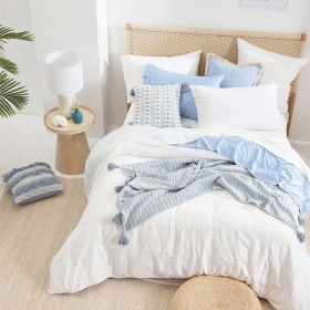 Cayman-Palm-Quilt-Cover-Set-by-Habitat on sale