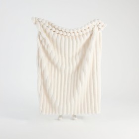 Copenhagen-Faux-Fur-Extra-Large-Throw-by-MUSE on sale