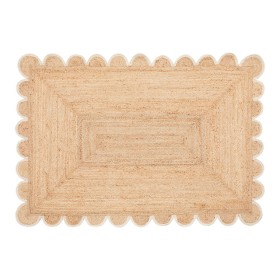 Aria-Scalloped-Jute-Floor-Rug-by-Habitat on sale
