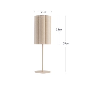 Talstone+Linen+Table+Lamp+by+M.U.S.E.