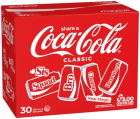 CocaCola-30x375mL-Selected-Varieties on sale