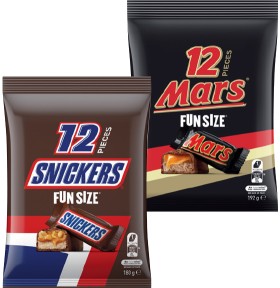 Mars-Snickers-or-MMs-Fun-Size-Pack-132-192g-Selected-Varieties on sale