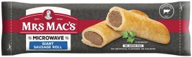 Mrs+Mac%26rsquo%3Bs+Microwave+Giant+Sausage+Roll%2C+Beef+Pie+175g+or+Pastie+165g+Selected+Varieties