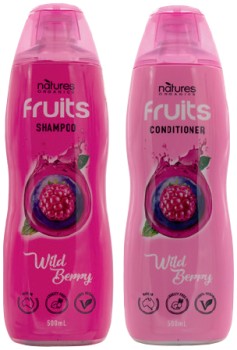 Natures+Organics+Shampoo+Or+Conditioner+500mL+Selected+Varieties