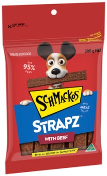 Schmackos+Strapz+200g+Selected+Varieties