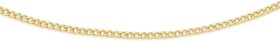 9ct-Gold-50cm-Solid-Curb-Chain on sale