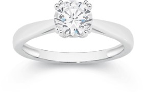 Sterling+Silver+Cubic+Zirconia+Ring