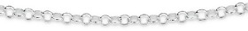 Sterling-Silver-45cm-Italian-Belcher-Chain on sale