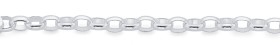 Sterling-Silver-19cm-Round-Belcher-Bracelet on sale