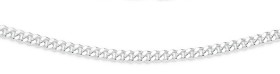 Sterling+Silver+50cm+Dia-Cut+Med+Curb+Chain
