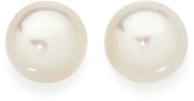 Sterling-Silver-9mm-Pearl-Studs on sale