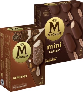 Streets-Magnum-Ice-Cream-4-Pack-or-Mini-6-Pack-Selected-Varieties on sale