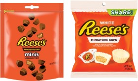 NEW-Reeses-Miniature-Cups-120150g-Minis-Unwrapped-120g-Selected-Varieties on sale