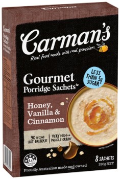 Carman%26rsquo%3Bs+Porridge+Sachets+270-320g+Selected+Varieties