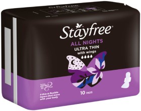 Stayfree+Pads+10%E2%80%9116+Pack+Selected+Varieties