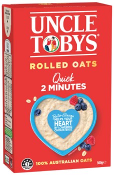 Uncle+Tobys+Traditional+or+Quick+Rolled+Oats+500g