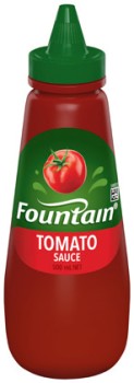 Fountain+Tomato+or+Barbecue+Squeeze+Sauce+500mL+Selected+Varieties