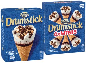 Peters+Drumstick+4+Pack+or+Minis+6+Pack+Selected+Varieties