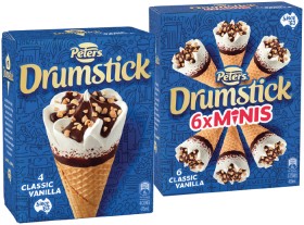 Peters+Drumstick+4+Pack+or+Minis+6+Pack+Selected+Varieties