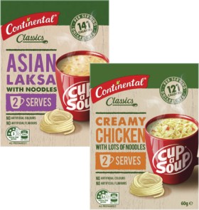 Continental-Cup-a-Soup-2-Serves-50g-75g on sale