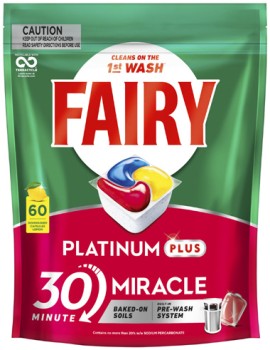 Fairy+Platinum+Dishwashing+Tablets+60+Pack