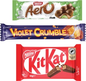 Nestl-Chocolate-Bar-35g-50g-or-Violet-Crumble-Chocolate-Bar-50g on sale