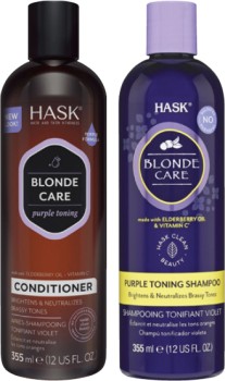 Hask+Blonde+Care+Shampoo+or+Conditioner+355mL