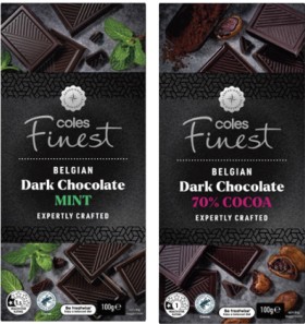 Coles+Finest+Block+Chocolate+100g