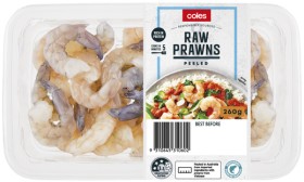 Coles+Raw+Peeled+Prawns+260g