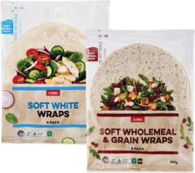 Coles+Bakery+Wraps+8+Pack+360g