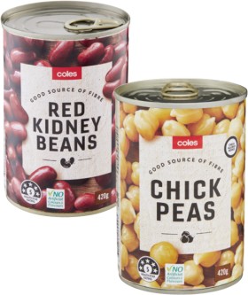 Coles+Beans+420g