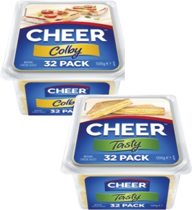 Cheer+Cheese+Slices+500g
