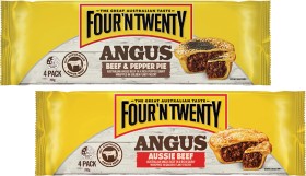 Four%26%23039%3BN+Twenty+Angus+Beef+Pies+4+Pack+700g