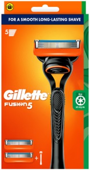 Gillette+Fusion+5+Razor+Kit+with+2+Refill+Blades+1+Pack