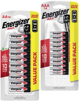 Energizer+Max+Batteries+AA+16+Pack+or+AAA+14+Pack