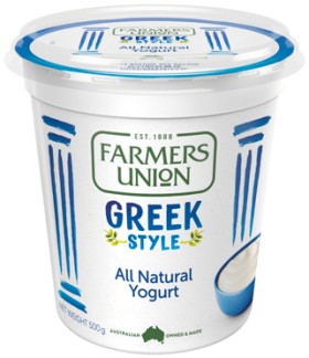 Farmers+Union+Greek+Style+Yogurt+500g+Selected+Varieties