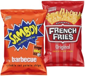 French+Fries+or+Samboy+Potato+Chips+175g+Selected+Varieties