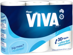 Viva+Paper+Towel+3+Pack+Selected+Varieties