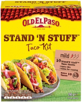 Old+El+Paso+Taco+Kit+295%E2%80%91418g+or+Tortilla+Pockets+Kit+375g+Selected+Varieties