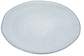Blue+Swirl+Dinner+Plate