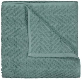 Chevron+Cotton+Bath+Towel+-+Cypress
