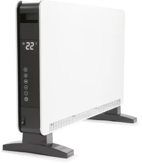 Convection+Heater+with+Timer+-+White+and+Black