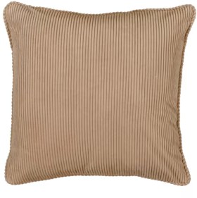 43cm+Corduroy+Cushion+-+Praline