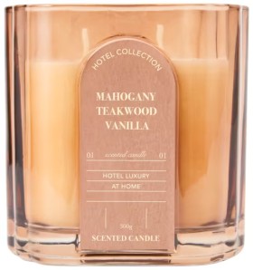 Mahogany+Hotel+Glass+Candle