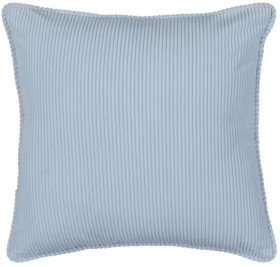 43cm+Corduroy+Cushion+-+Blue