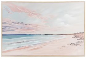 Sunset-Beach-Framed-Canvas on sale