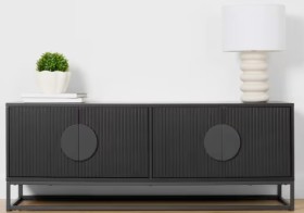 Stevie-Entertainment-Unit-Black on sale