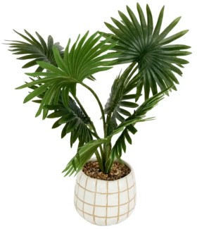 Artificial+Palm+in+Check+Pot