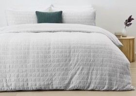 Jersey+Quilt+Cover+Set+-+Double+Bed%2C+Grey