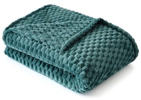 Soft+Jacquard+Blanket+-+Double%2FQueen+Bed%2C+Cypress